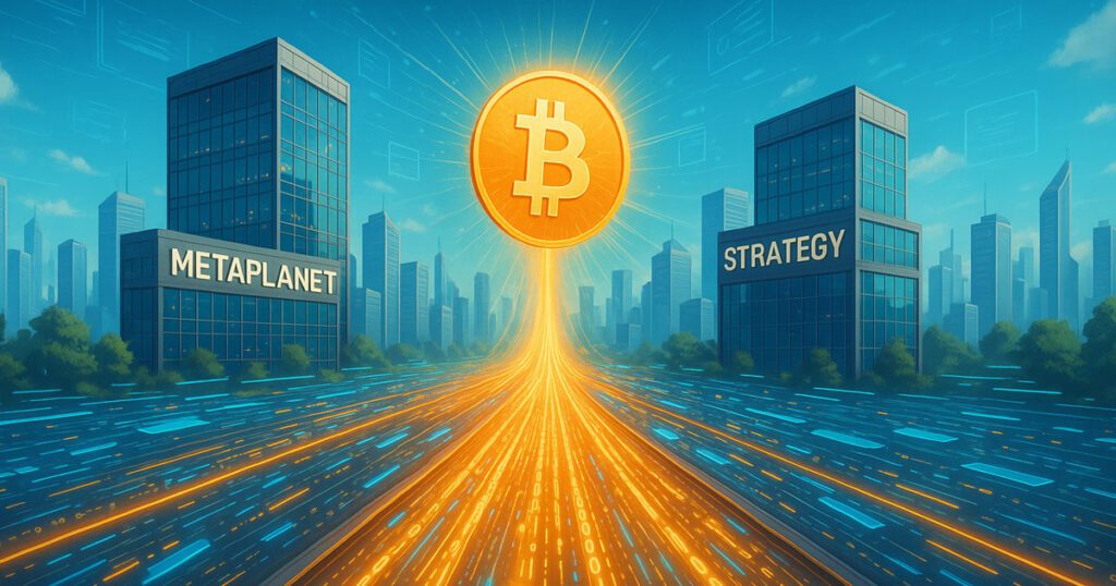 As bitcoin gathers, strategy and metaplanet purchases totaled at nearly