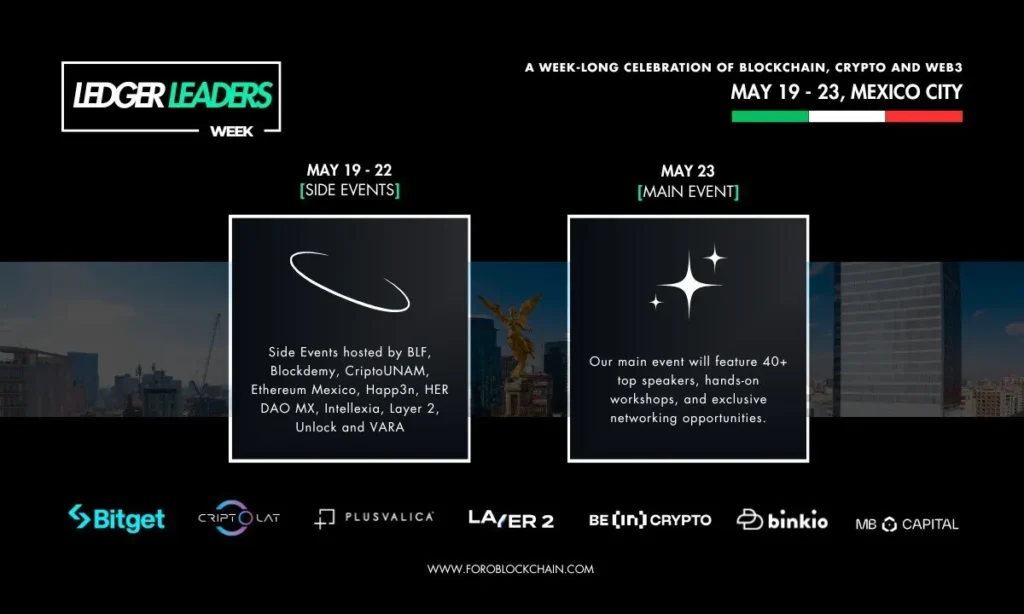 Ledger leaders week 2025