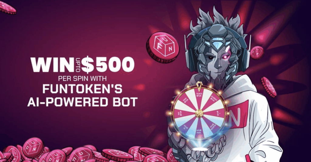 Funtoken's telegram bot gets a big upgrade with high stakes