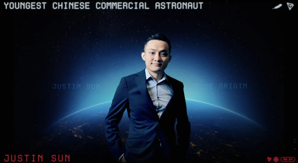Justin san becomes china's youngest commercial astronaut with blue origin's