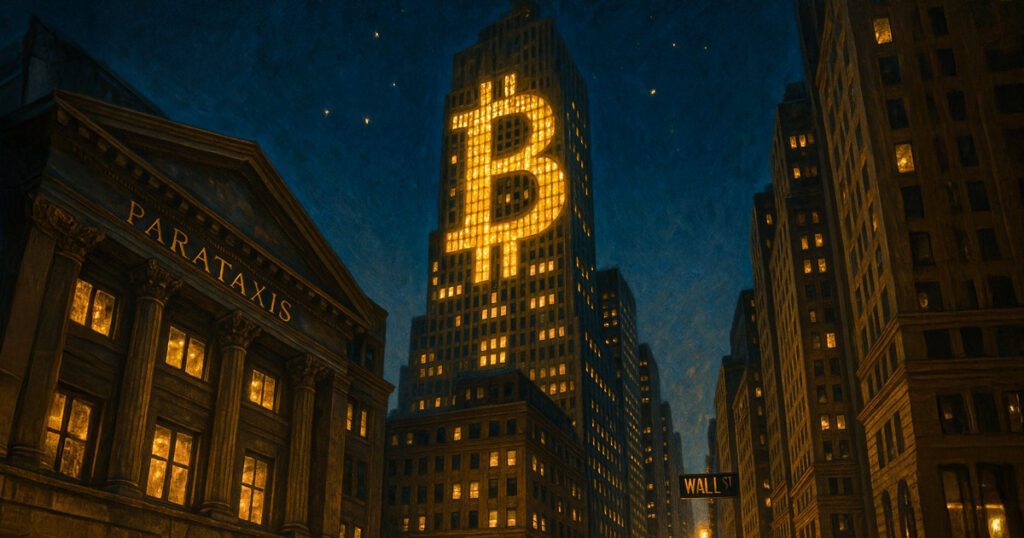 $640m spac fuels parataxis bitcoin buy up as public btc treasuries surpass