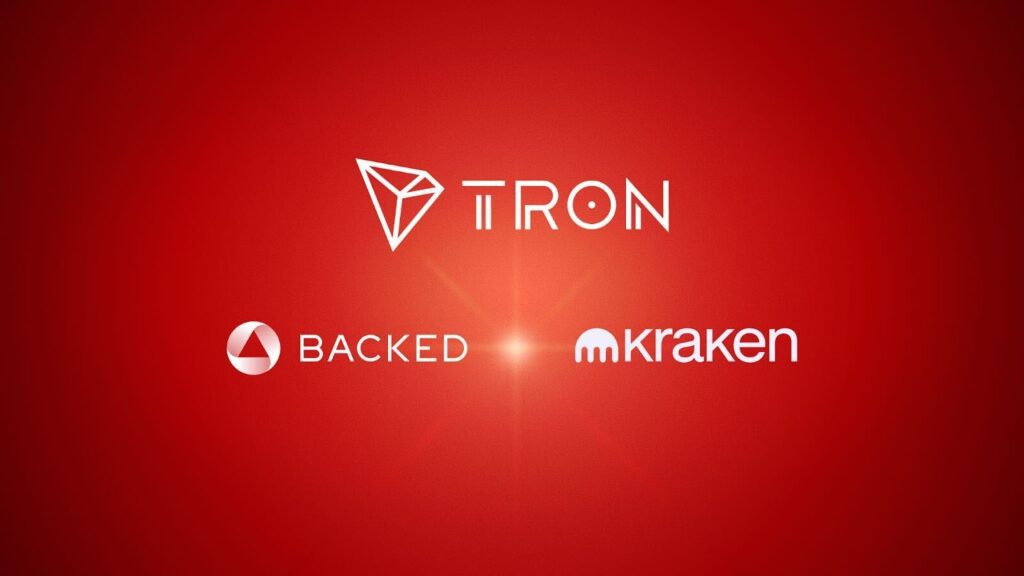 Kraken and bucked announce strategic collaboration with tron dao to