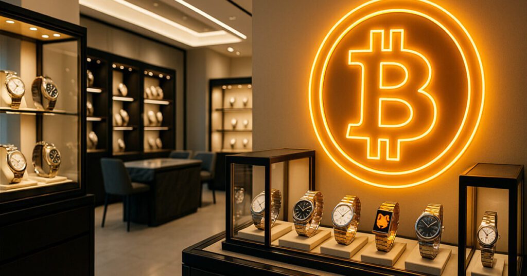 Nasdaq list btc treasury company asiastragety sells luxury watches with