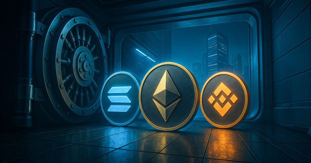 Solana, bnb and ethereum ethereum to receive $1.755 billion injections