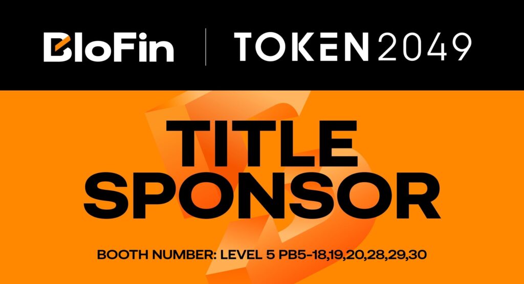 Blofin title sponsor token2049 singapore debuts the biggest "build" booth