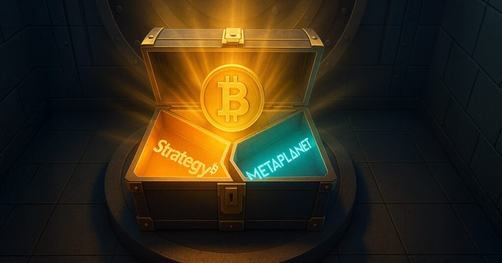 Strategy and metaplanet scoop up 66% of newly mined bitcoin