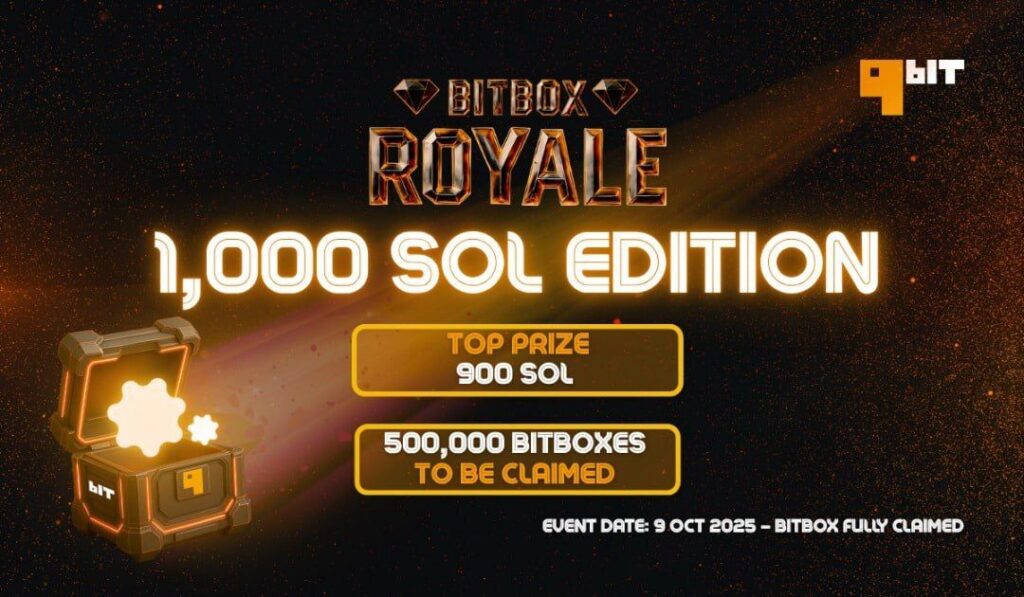 Bitbox royale: 1000 sol edition as a gift!