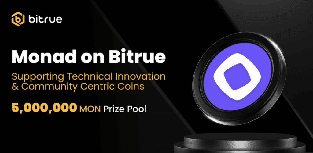 Bitrue meets huge demand for monad through launchpool and trading