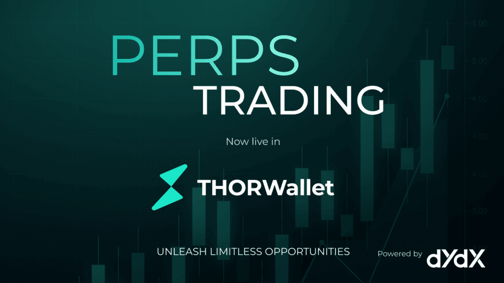 THORWallet integrates dYdX to enable on-chain perpetual transactions Thorwallet integrates dydx to enable on chain perpetual transactions