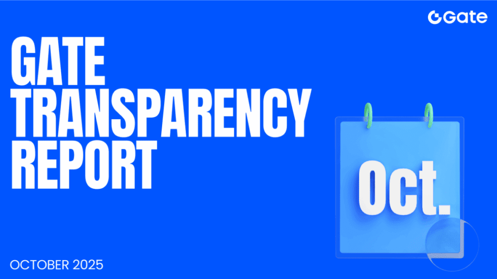 Gate reports significant web3 growth in october 2025 update