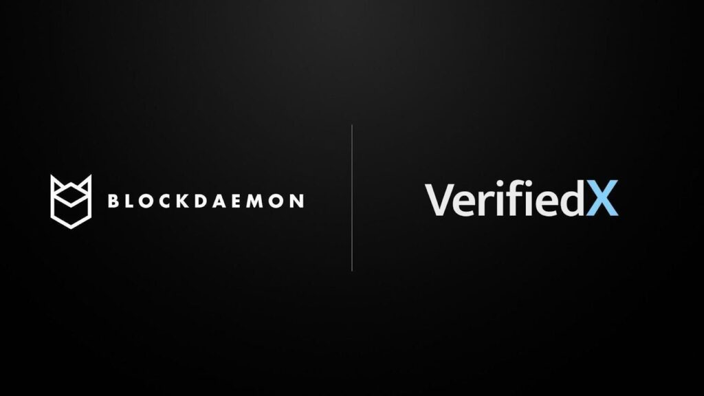 VerifiedX and Blockdaemon announce strategic partnership Verifiedx and blockdaemon announce strategic partnership